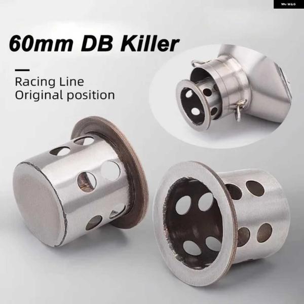 並行輸入品オートバイ バイク マフラー カスタム 吸音プラグ 60MM 汎用 675SR RSV4 ...