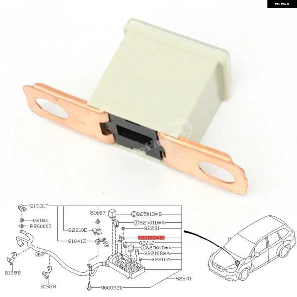 並行輸入品電気バッテリーメインヒューズリレー スバル WRX STI フォレスター クロストレック ...