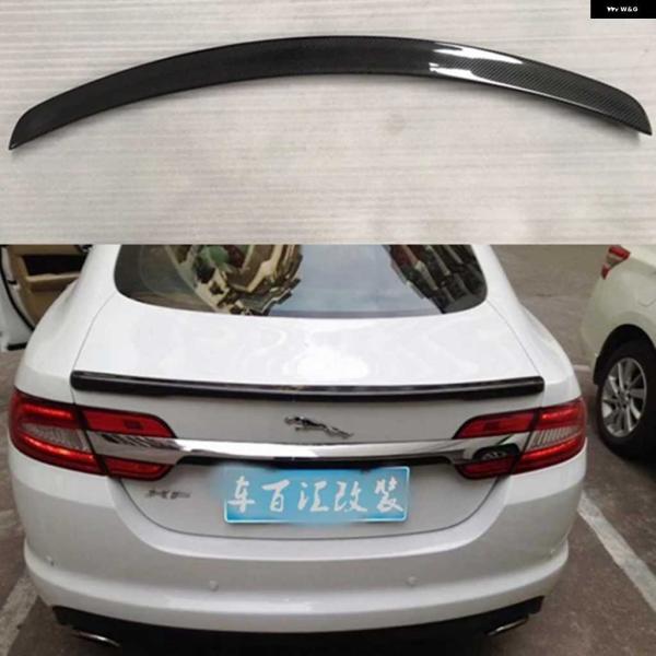 並行輸入品カーボン リア トランク スポイラー ジャガー カーボンスポイラー XF X250 XF ...