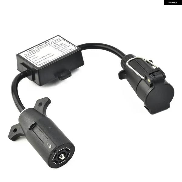 並行輸入品1X テールライト アダプター US EU へトレーラーライトコンバーター US 7ウェイ...
