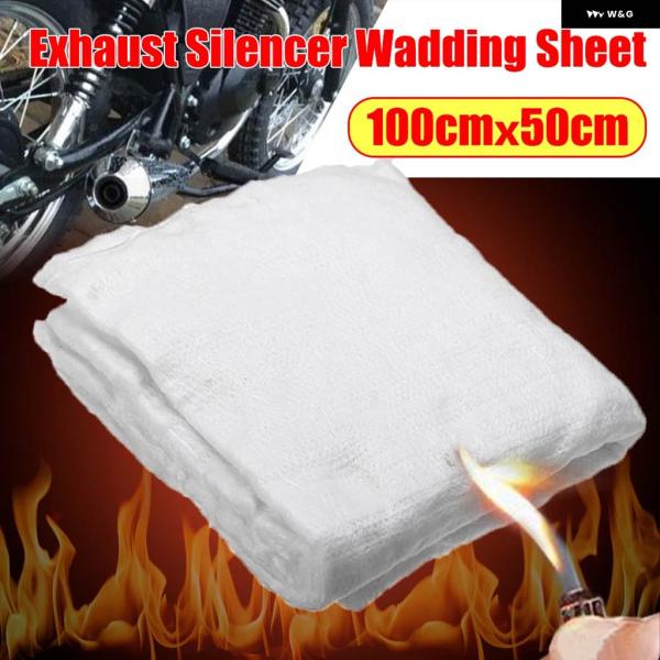 【並行輸入品】100CM 50CM 5MM オートバイ マフラー サイレンサー コットンファイバーグ...