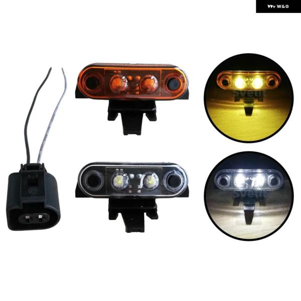 並行輸入品1個 24V LED キャブルーフ マーカーライト ボルボ FH FM トラック トップシ...