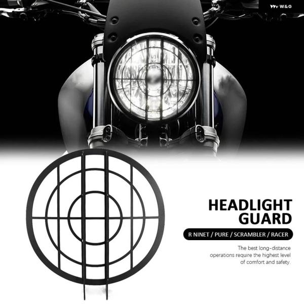 並行輸入品ヘッドライト ガード RNINET バイク アクセサリー ヘッドライト カバー BMW R...