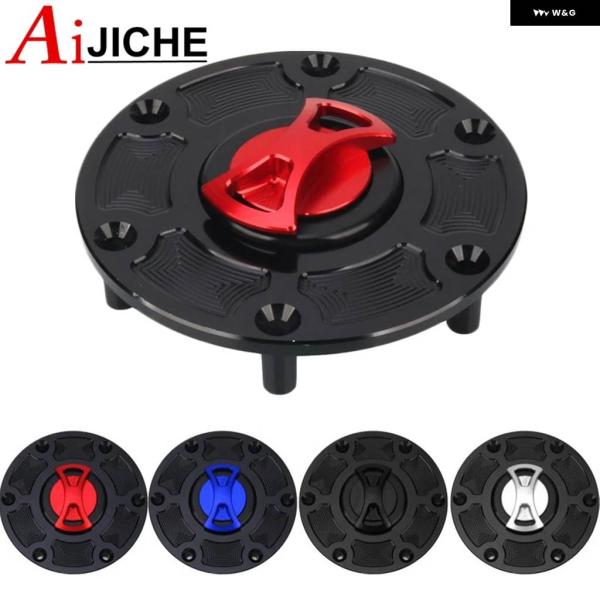 並行輸入品オートバイ CNC燃料 タンクキャップ ガソリン オイルタンクカバー ガソリン カバー R...
