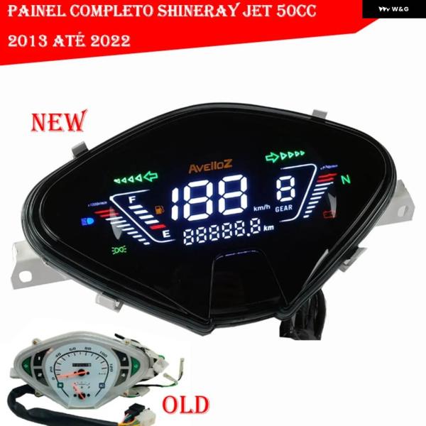 【並行輸入品】デジタル バイク スピード メーター SHINERAY JET 50CC 2013 -...