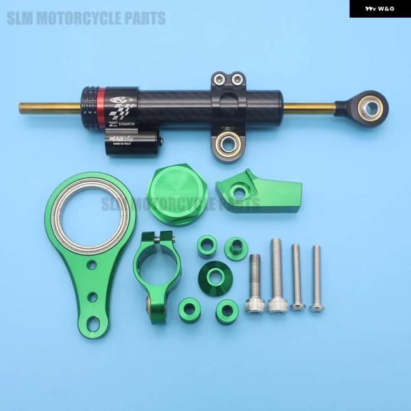 並行輸入品ZX6R ステアリング ダンパー マウント ブラケット キット フルセット カワサキ ZX...