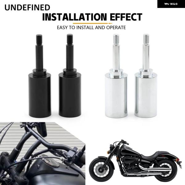 並行輸入品CNC 2.5インチ オートバイ ハンドルバー ライザー ホンダ シャドウファントム 75...