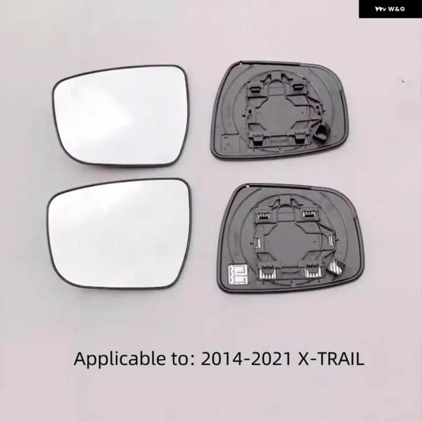 並行輸入品車用ミラー 日産 X-TRAIL 2014-2021 バックミラー レンズ リバースミラー...