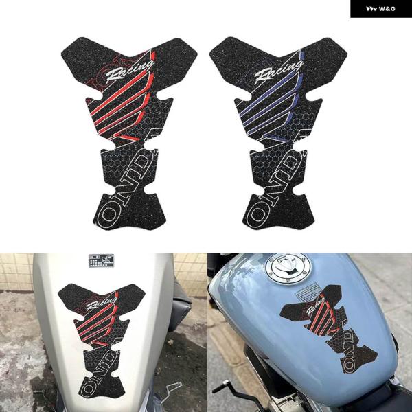 並行輸入品オートバイ ステッカー 燃料タンク ステッカー PVC フィッシュボーン ステッカー 3D...