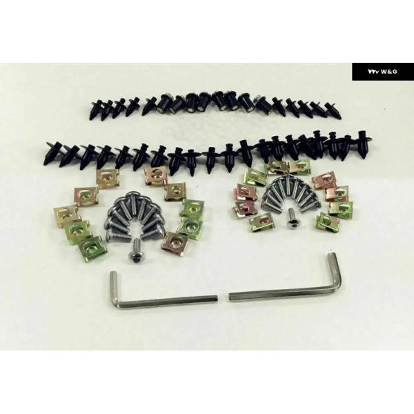 並行輸入品フェアリング ボディボルトキット ナットクリップネジ BMW F800GT R1150RT...