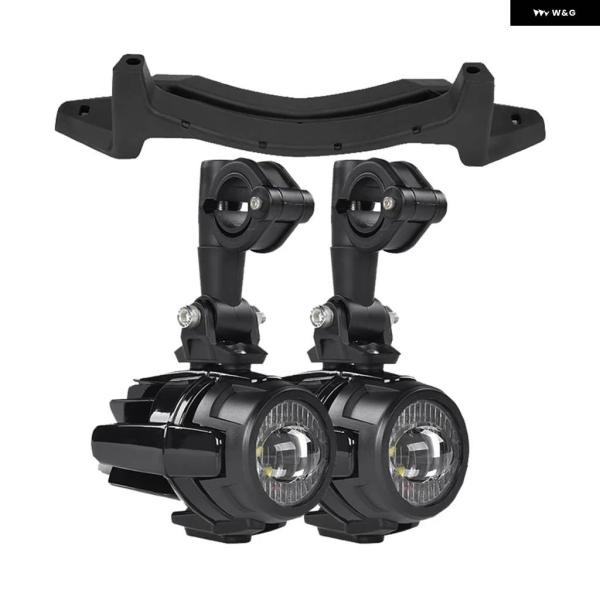 並行輸入品R1200GS R1250GS LED ドライビングライト 補助ライト取り付けフロント ブ...