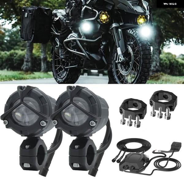 並行輸入品バイク フォグランプ 補助灯 明ランプ 40W 6000K BMW R1200GS F80...