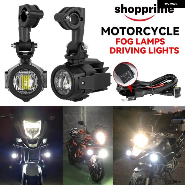 並行輸入品2X LED オートバイ フォグランプ BMW R1200GS F800GS オートバイ ...