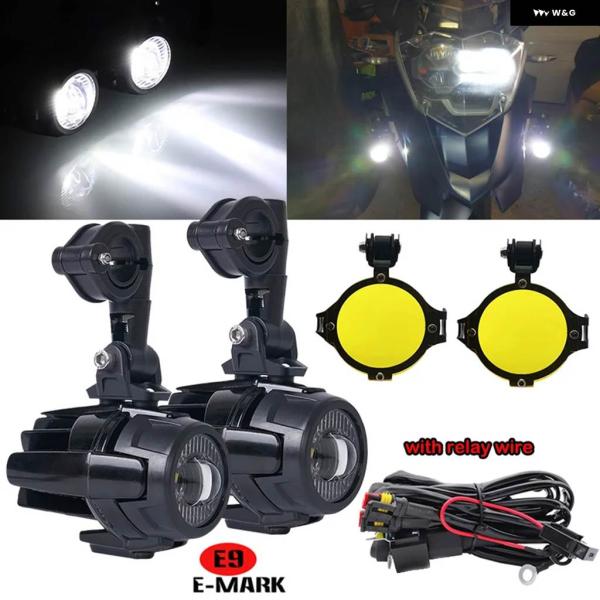 並行輸入品R1200GS オートバイ LED フォグランプ 補助 アセンブリ BMW R1200GS...