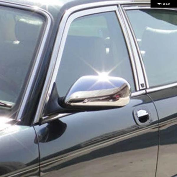 並行輸入品 クロームサイドミラー がドアサイドミラー キャップをカバー してジャガーXJ X300 ...