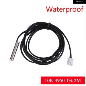 並行輸入品 100/200CM 3M 防水 NTC 10K 1% 3950 2M サーミスタ精度 温度センサー ワイヤー ケーブル プローブ 50CM ARDUINO W1209 W1401