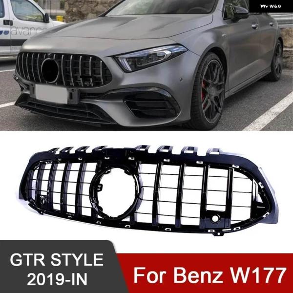 並行輸入品 メルセデス ベンツ A クラス W177 GT R スタイル フロント バンパー レーシ...
