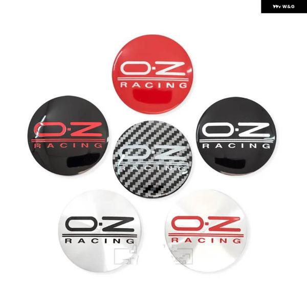 並行輸入品 4個 62MM OZ レーシング M595 ホイールセンターキャップ ハブ ハブキャップ...