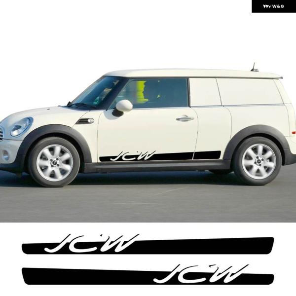 並行輸入品 車ドア サイドスカート ステッカー デカール 装飾 ミニ クーパー S JCW カントリ...