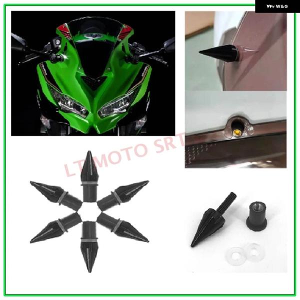 並行輸入品 ZZR1400 オートバイ フロント ウインドスクリーン 装飾 ネジボルトキット カワサ...