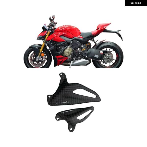 並行輸入品 ヒールガード プロテクター カーボン ドゥカティ PANIGALE V4/S/R STR...