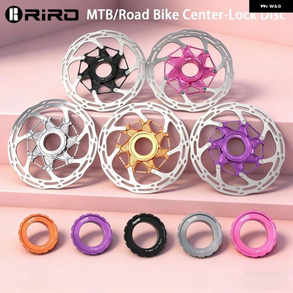並行輸入品 RIRO センターロック ディスクブレーキ ローター 140MM/160MM 通気性 放...