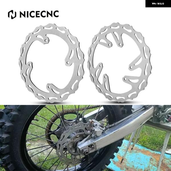 並行輸入品 オートバイ 240MM フロント/リア ブレーキディスク ローター ホンダ CRF450...