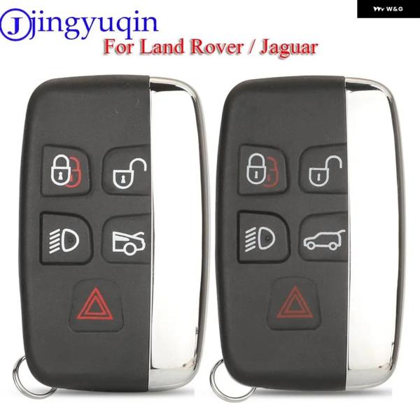 並行輸入品 5 ボタン キーレスエントリーリモートカーキーシェルフォブ ランドローバー LR4 レン...