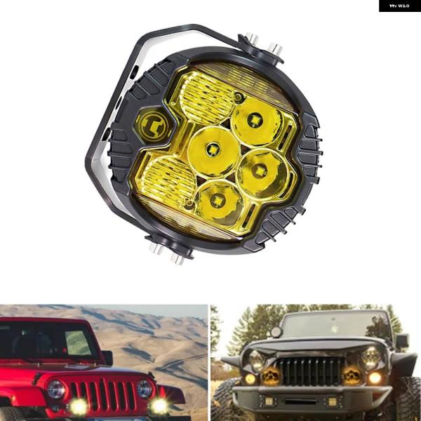 【並行輸入品】5インチ 50W 6LED オフロードライト サイドシューター LED ポッドライト ...