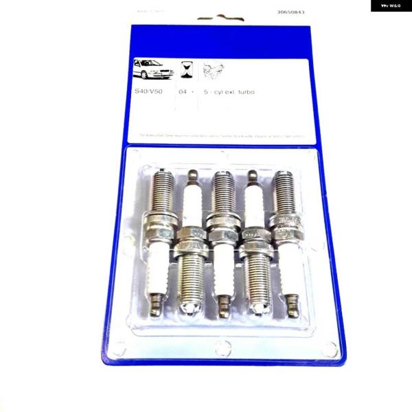 【並行輸入品】エンジン スパークプラグセット 5気筒 ノンターボ OEM 30650843 ボルボ ...