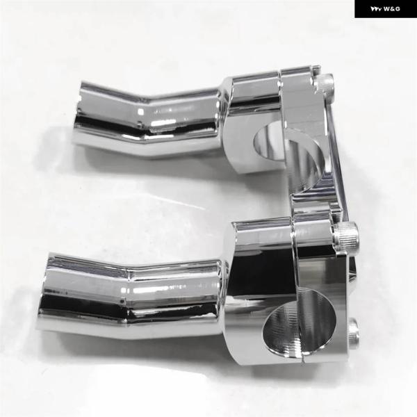 並行輸入品 3-1/2インチ プルバック ハンドルバー ライザートップクランプキット ハーレー ダイ...