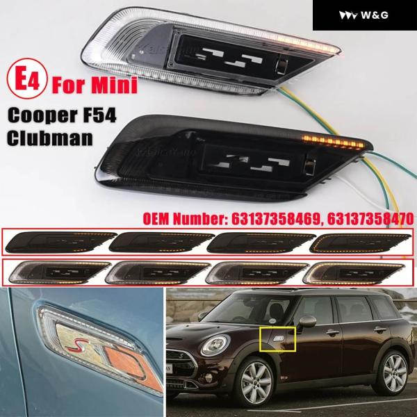 並行輸入品 2X LED ダイナミック サイドマーカー インジケーター ウィンカー ライト ウィンカ...