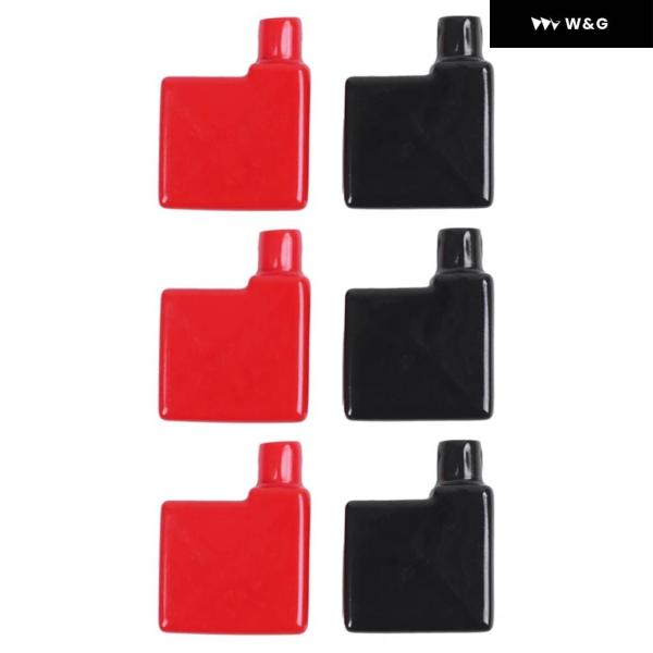 並行輸入品 3X カーバッテリーターミナルカバー 絶縁 ブーツ ペア