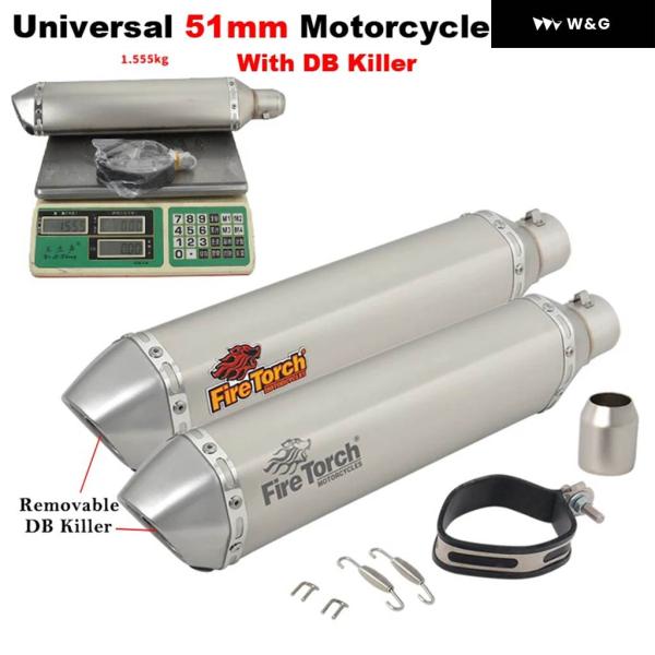 並行輸入品 スリップオン KTM390 CB250R ZX6R CBR500 51MM オートバイ ...