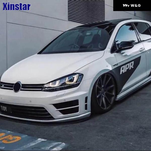 並行輸入品 KK APR カー ステッカー フォルクスワーゲン Rライン ゴルフ 6 ゴルフ 7 M...