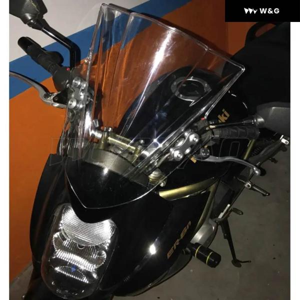 並行輸入品 フロントガラス フロントガラス スクリーン ブラケット 2003 - 2019 カワサキ...