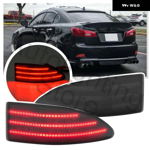 並行輸入品 2X LED リアライト バンパー リフレクター ライト テールブレーキ ストップライト...