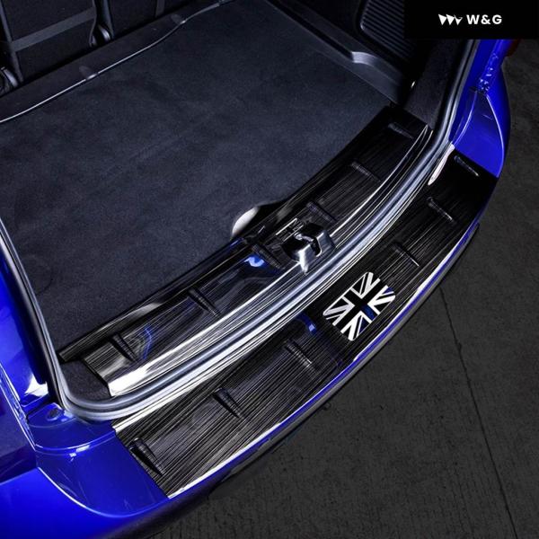 並行輸入品 車用リア バンパー プロテクター ガード 傷防止 トランク ドアエントリーガード MIN...