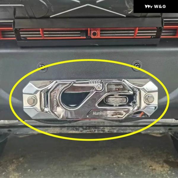 【並行輸入品】 JL1276 ステンレス ロープガイド 全オフロード車用牽引フック カスタム パーツ