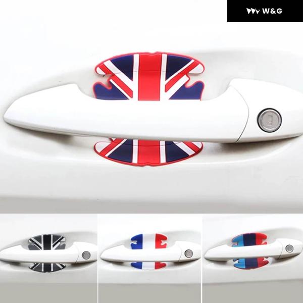 並行輸入品 ドアハンドル リストラバー ステッカー 傷防止 プロテクター カバー ミニクーパーワンJ...