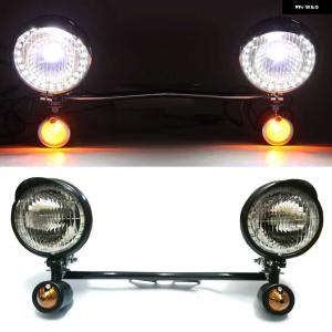 並行輸入品ブラック オートバイ バイク LED ...の商品画像