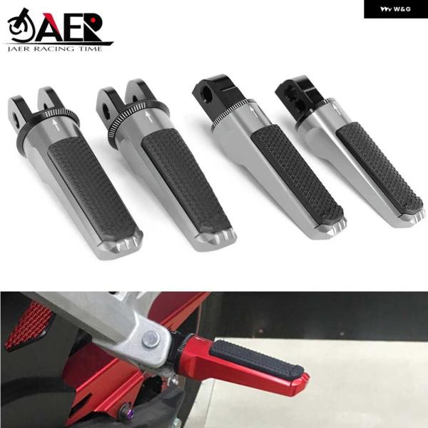 並行輸入品フロント リア フットレスト フットペグ ペダル スズキ GSXR600 GSXR750 ...