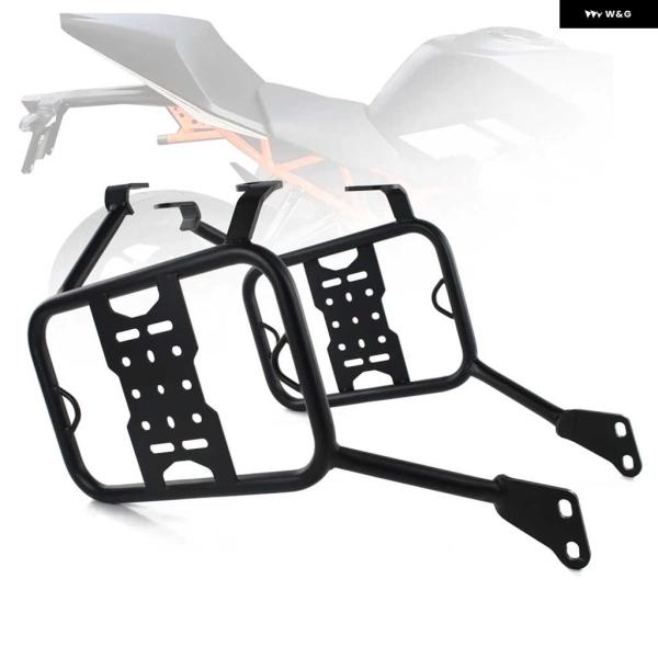 並行輸入品サドルバッグ サポー トラック オートバイ バイク パニアラック サイドバッグ キャリア ...