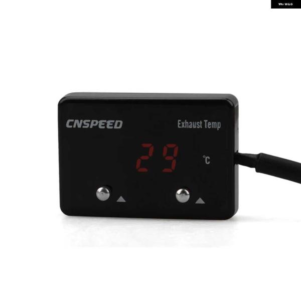 並行輸入品赤青LED排気温度計排気ガスメーターデジタルセンサー付きEXT温度計ターボ4WDハイラック...