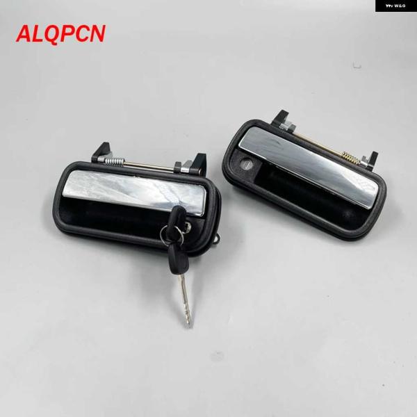 並行輸入品フロントドア アウター ハンドル ロックとキー シリンダー 付き トヨタ ハイラックス ピ...