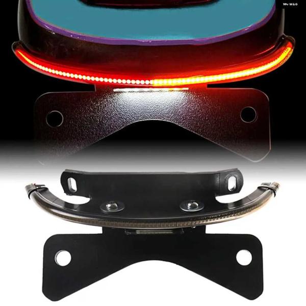 並行輸入品LEDフェンダーエリミネーター一体型 テールライト スモークバー ハーレー V-ROD 2...