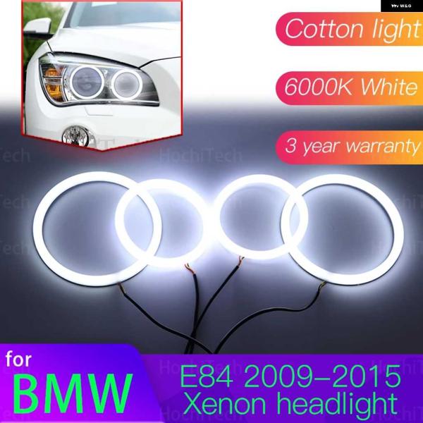 並行輸入品エンジェルアイズ キット 6000L コットンホワイトリングライト BMW X1 E84 ...