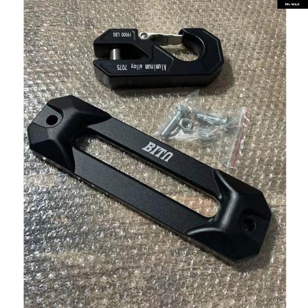 【並行輸入品】JL1276 ステンレス ロープガイド 全オフロード車用牽引フック