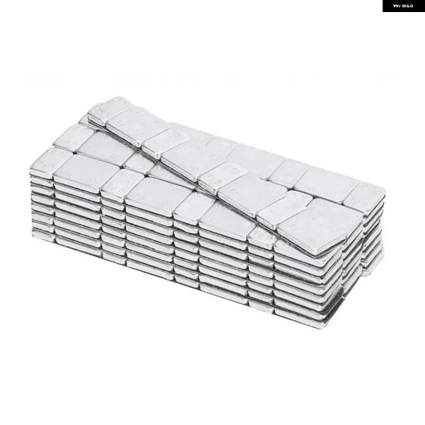 【並行輸入品】50個 5G/10G 汎用 車 トラック 粘着式 ホイール タイヤ バランスウェイト ...