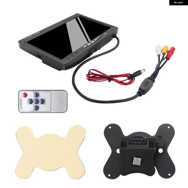 並行輸入品12V-24V 7インチ TFT LCD カラー HD モニター 車用 CCTV リバース...